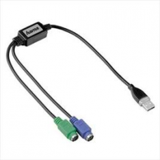 HAMA 7639709 - CONVERTER USB - PS/2