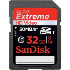 SANDISK Sandisk Secure Digital Video HD Extreme 32GB HC