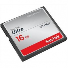 SANDISK Compact Flash Ultra 16GB 50MB/s lettura-scrittura