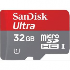 SANDISK Micro SD Ultra Mobile Android 32GB HC + adattatore