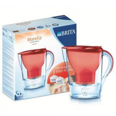BRITA Marella Red kit 2 filtri inclusi