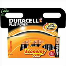 DURACELL Plus Power B12 - MINISTILO - AAA