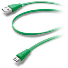 CELLULARLINE Flat USB Data Cable USBDATACMICROUSBG