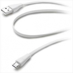 CELLULARLINE Flat usb data cable