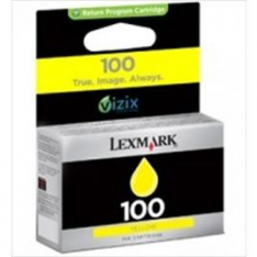LEXMARK 100 Yellow Return Program Ink Cartridge
