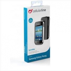 CELLULARLINE Invisible cases for  Samsung Galaxy Young