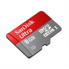 SANDISK Micro SD Ultra Mobile 8GB HC + adattatore SD