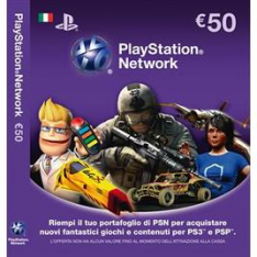 SONY COMPUTER PSN Cards 50 Euro PS3/PSP