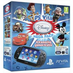 SONY COMPUTER PS Vita Wifi+Megapack Disney+MC 8GB