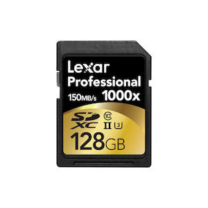 LEXAR 128GB 1000X PRO SDXC UHS2