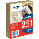 EPSON Carta Fotografica Lucida Premium "BEST", in confezione promozionale "2x1: prendi 2 e paghi 1"