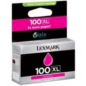 LEXMARK 100XL Magenta High Yield Return Program Ink Cartridge