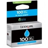 LEXMARK 100XL Cyan High Yield Return Program Ink Cartridge