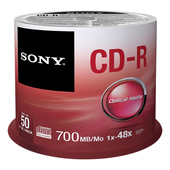 SONY CDR SPINDLE 50PK