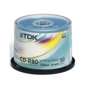 TDK CD-R 80MIN 700MB 52X