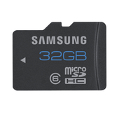 SAMSUNG 32GB MicroSDHC Class 6