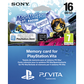 SONY ModNation Racers: Essentials, PS Vita voucher + 16GB