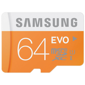 SAMSUNG EVO 64GB MicroSDXC Class 10