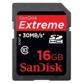 SANDISK 16GB Extreme SDHC
