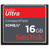 SANDISK Ultra Compact Flash 16GB