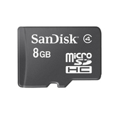 SANDISK microSDHC, 8GB
