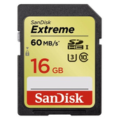 SANDISK 16GB  SDHC, UHS