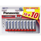 PANASONIC LR6EPS/20BW batteria non-ricaricabile