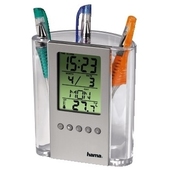 HAMA LCD Thermometer & Pen Holder