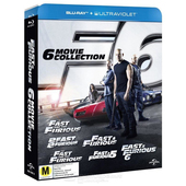 UNIVERSAL PICTURES Fast & Furious - 6 Film Collection, 6 Blu-ray