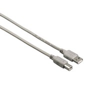 HAMA USB Connection Cable A-Plug - B-Plug, grey, 5.0 m