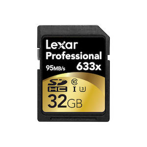 LEXAR 32GB 633X PRO UHS-I SDHC