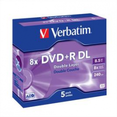 VERBATIM CONF.5PZ DVD+R DL 8X