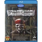 WALT DISNEY PICTURES Pirati dei Caraibi - collezione 4 film Blu-ray