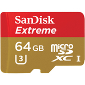 SANDISK 64GB Extreme microSDXC U3/Class 10