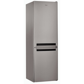 WHIRLPOOL BSFV 8122 OX Freestanding Stainless steel 227L 111L A++ frigorifero con congelatore