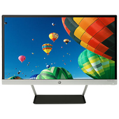 HP Pavilion 22cw 21.5-inch IPS LED Monitor Natural Silver (Bezel) and Black (Rear cover)