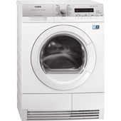 AEG T76480IH3 A+ Libera installazione 8kg Front-load Bianco asciugatrice