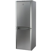 INDESIT NCAA 55 NX Libera installazione Acciaio inossidabile 150L 67L A+ frigorifero con congelatore