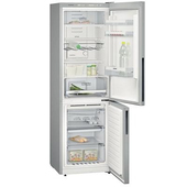 SIEMENS KG36NVL21 Libera installazione Acciaio inossidabile 233L 86L A+ frigorifero con congelatore