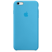 APPLE Custodia in silicone per iPhone 6s - Azzurro