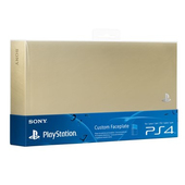 SONY Cover personalizzata per PS4 Oro