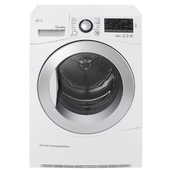 LG RC8055AP2F A++ Libera installazione 8kg Front-load Bianco asciugatrice