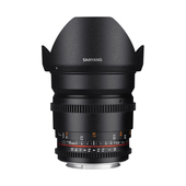 SAMYANG 16mm T2.2 VDSLR ED AS UMC CS II, Canon