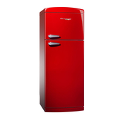 BOMPANI BODP740/R Libera installazione Rosso 310L 76L A+ frigorifero con congelatore