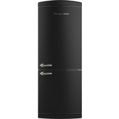 BOMPANI BOCB740/N Libera installazione Nero 285L 97L A+ frigorifero con congelatore