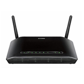 D-LINK DSL-2750B ADSL2+ Wi-Fi Collegamento ethernet LAN Nero