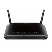 D-LINK DSL-2750B ADSL2+ Wi-Fi Collegamento ethernet LAN Nero
