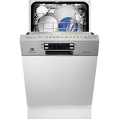 ELECTROLUX ESI4500LOX Semi built-in 9coperti A+ Argento, Bianco lavastoviglie