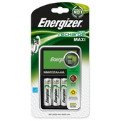 ENERGIZER carica batterie Accu Recharge Maxi + 4 AA da 2000 mAh
