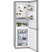 AEG S93420CMX2 Freestanding Stainless steel 220L 92L A++ frigorifero con congelatore